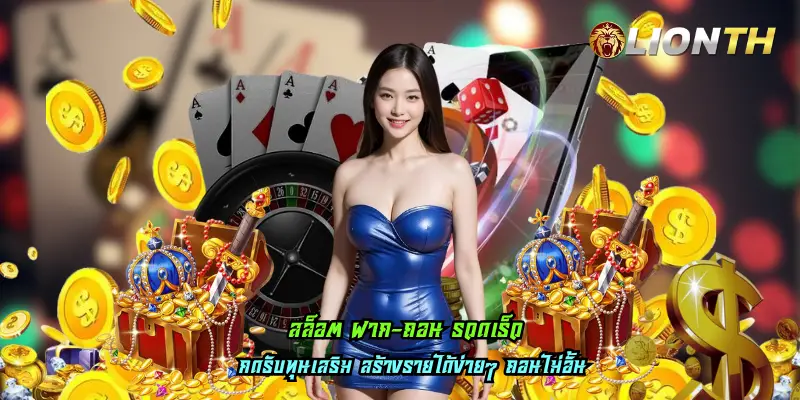 สล็อต ฝาก-ถอน รวดเร็ว