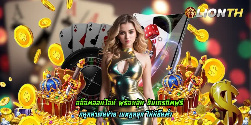 สล็อตออนไลน์ พร้อมลุ้น รับเครดิตฟรี