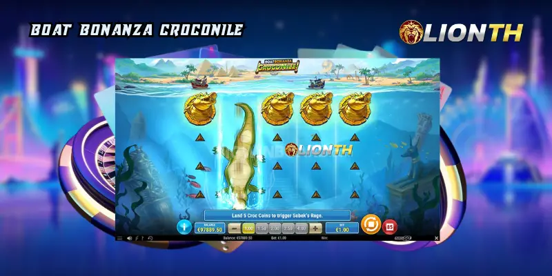 Boat Bonanza CrocoNile รีวิวเกม