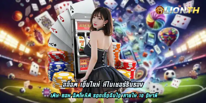 สล็อต เว็บใหม่ มีใบเซอร์รับรอง