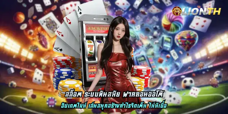 สล็อต ระบบทันสมัย ฝากถอนออโต้