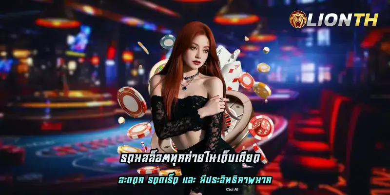 รวมสล็อตทุกค่ายในเว็บเดียว ฝากถอน ไม่มีขั้นต่ำ