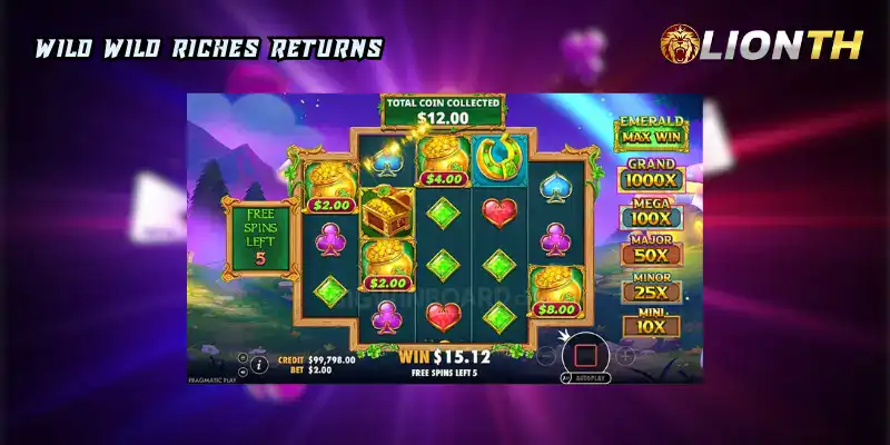 Wild Wild Riches Returns รีวิวเกม