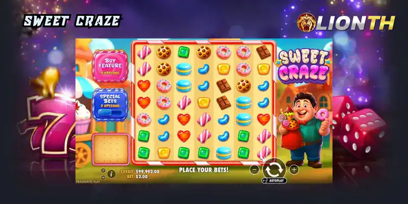 Sweet Craze รีวิวเกม