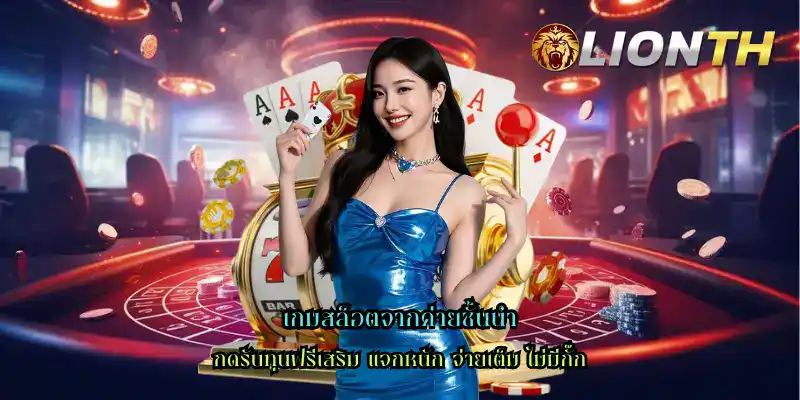 เกมสล็อตจากค่ายชั้นนำ