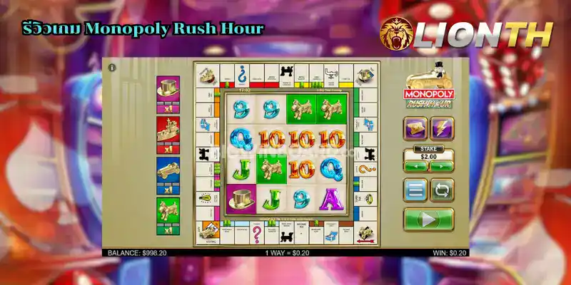 รีวิวเกม Monopoly Rush Hour