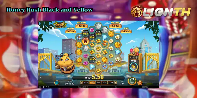 Honey Rush Black and Yellow รีวิวเกม